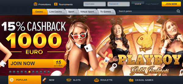 Playboy free spins