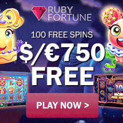 100 free spins on Sugar Parade + $/€750 free bonus at Ruby Fortune