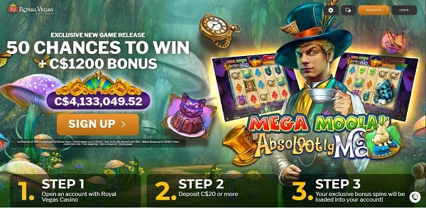 50 Exclusive Free Spins Bonus