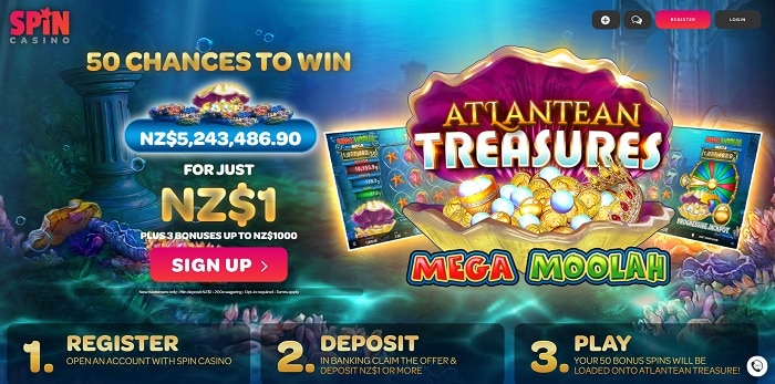 Spin Casino Exclusive Bonus