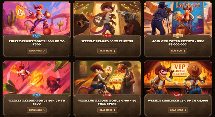 Lizaro Free Spins Bonus