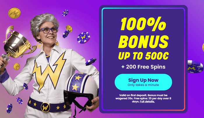 Wildz Free Spins and Wildz Welcome Bonus