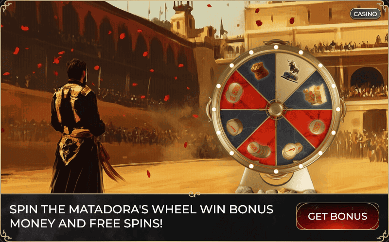 Spin the Maradora's Wheel Win Bonus Money and Free Spins