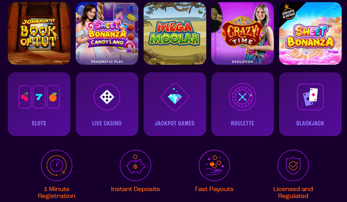 Wheelz Games and Live Casino