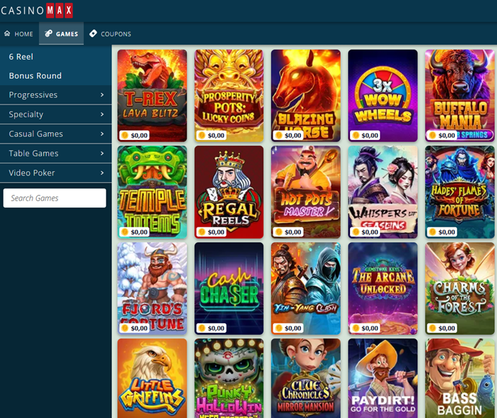 CasinoMax Website Review