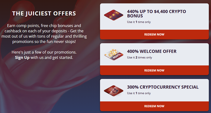 Cherry Jackpot Casino Bonus Code