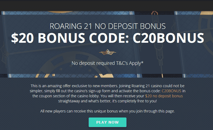 Join Roaring 21 USA-Friendly Crypto Casino