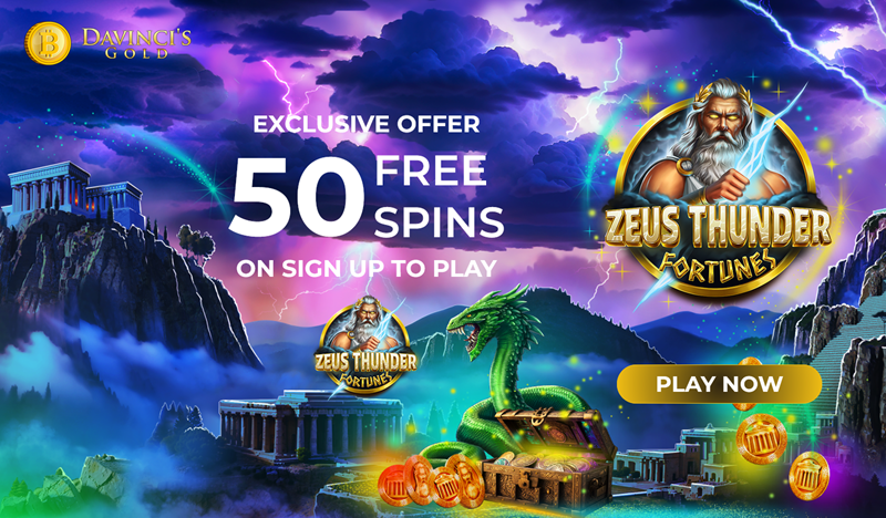 Exclusivce Offer 50 free spins on sign up!