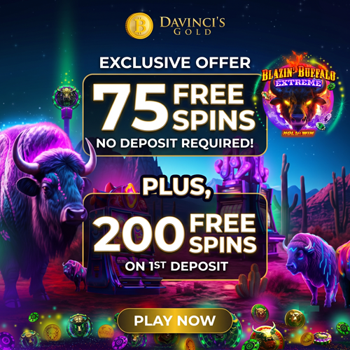 Join Davincis Gold Casino and play!