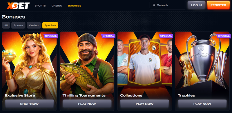 X3bet Casino Welcome Bonus and Cashback Promotions
